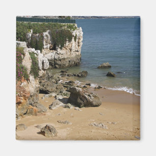Portugal, Cascais. Praia da Rainha, a beach in Magnet