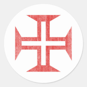 PORTUGAL CLASSIC ROUND STICKER