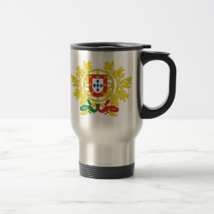 Portugal Coat of Arms detail Travel Mug