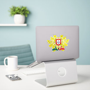 Portugal Coat of Arms Patriotic Sticker