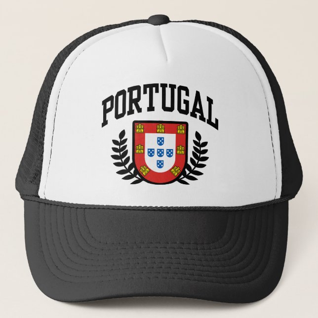 Portugal Coat of Arms Trucker Hat (Front)