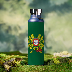 Portugal Coat of Arms Water Bottle