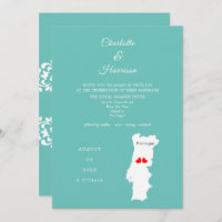 Portugal Destination Wedding Invitation