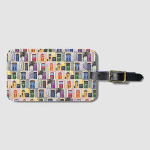 Portugal Doors Luggage Tag
