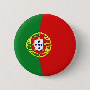 Portugal Fisheye Flag Button