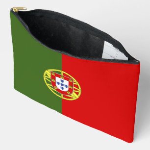 Portugal flag accessory pouch