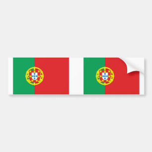 Portugal Flag Bumper Sticker