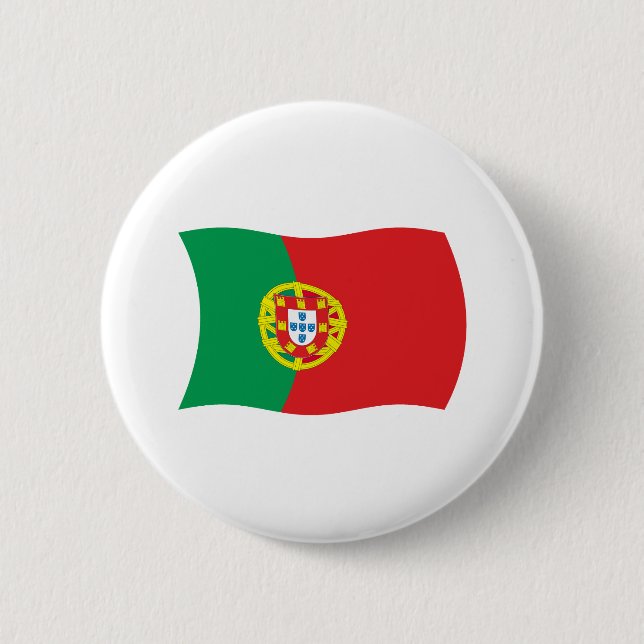 Portugal Flag Button (Front)