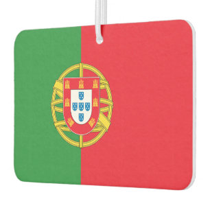 Portugal Flag Car Air Freshener
