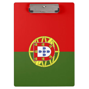 Portugal flag clipboard