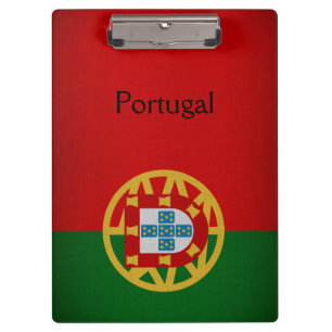 Portugal Flag Clipboard