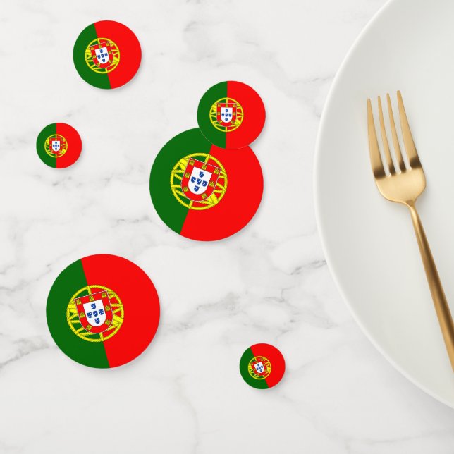 Portugal Flag Confetti (Group)