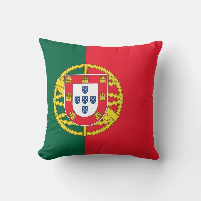 Portugal flag cushion (Front)