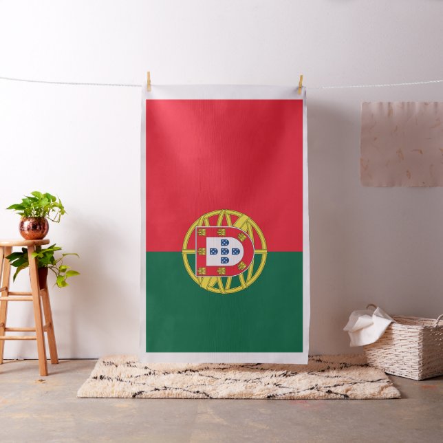 Portugal flag fabric (In Situ)