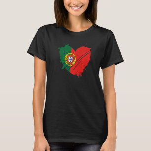 Portugal Flag I love It is in my DNA Portuguese T-Shirt