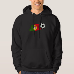 Portugal Flag Jersey Portuguese Soccer Team Portug Hoodie