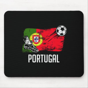 Portugal Flag Jersey Portuguese Soccer Team Portug Mouse Pad