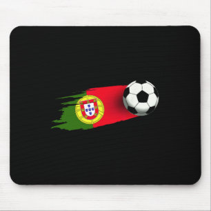 Portugal Flag Jersey Portuguese Soccer Team Portug Mouse Pad