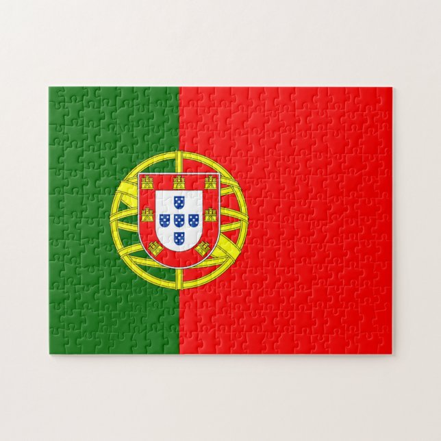 Portugal Flag Jigsaw Puzzle (Horizontal)