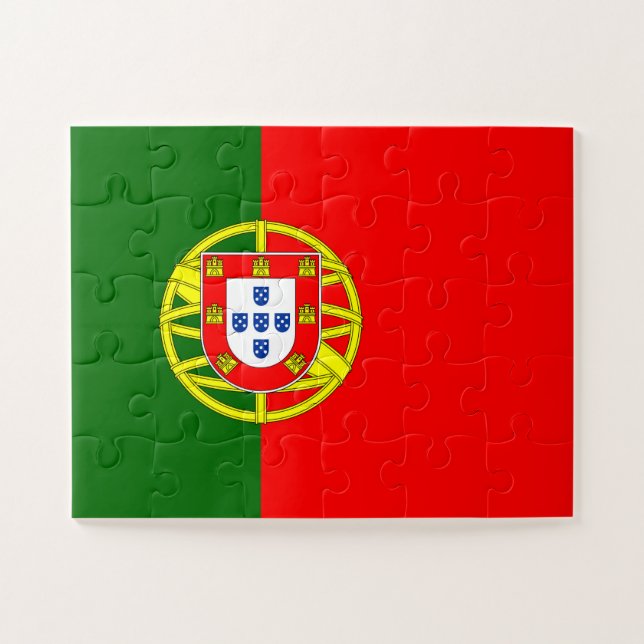 Portugal Flag Jigsaw Puzzle (Horizontal)