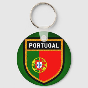 Portugal Flag Key Ring