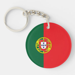 Portugal Flag Key Ring