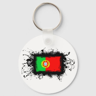 Portugal Flag Key Ring