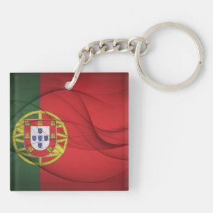 Portugal Flag Key Ring