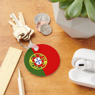 Portugal flag key ring