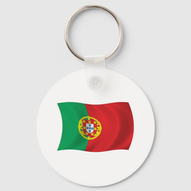 Portugal Flag Keychain (Front)