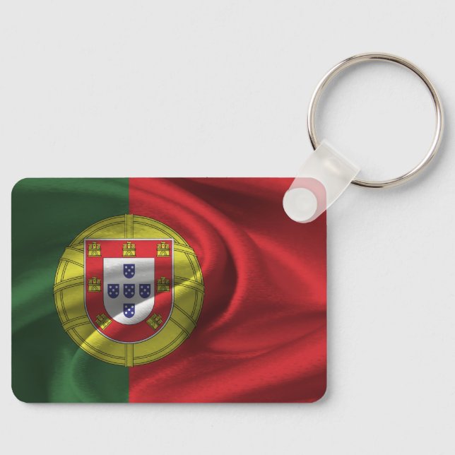 Portugal Flag Keychain (Front)