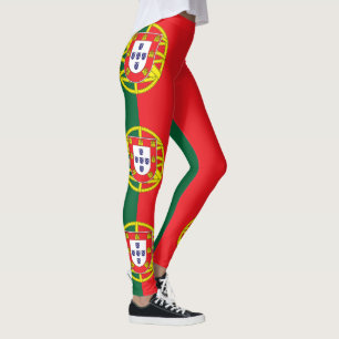 Portugal Flag Leggings