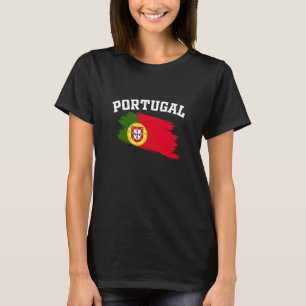 Portugal Flag Lisbon Vacation Portuguese Souvenirs T-Shirt
