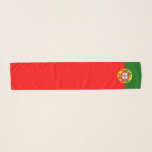 Portugal flag Long (10" x 45"), White Scarf<br><div class="desc">Portugal flag Long (10" x 45"),  White</div>