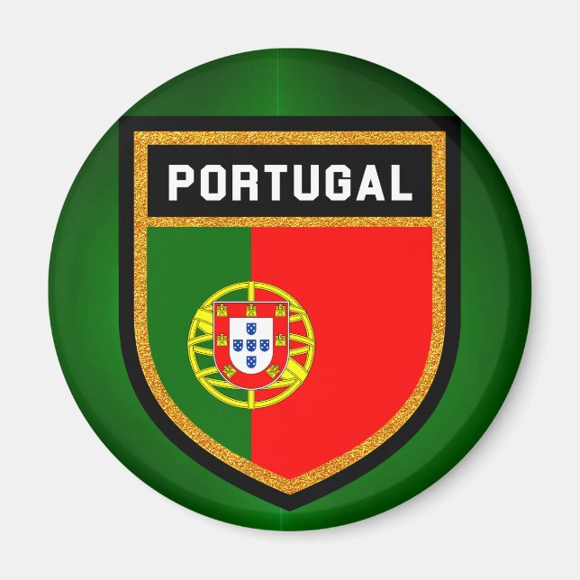 Portugal Flag Magnet (Front)