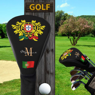 Portugal & Flag Monogrammed Golf Clubs Covers