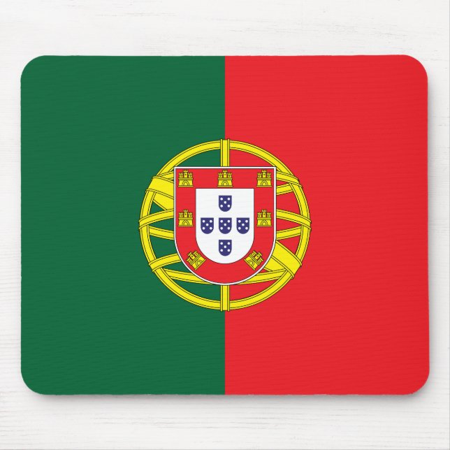 Portugal Flag Mouse Pad (Front)
