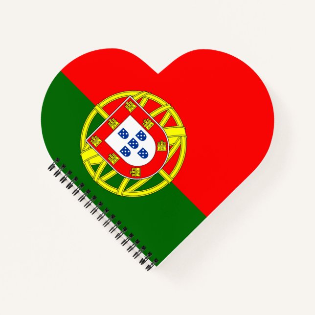 Portugal Flag Notebook (Front)