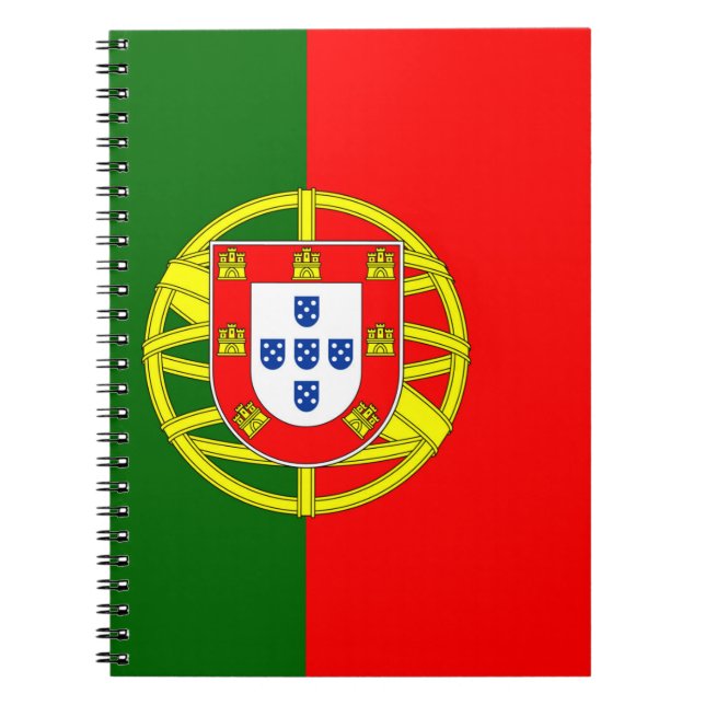 Portugal Flag Notebook (Front)