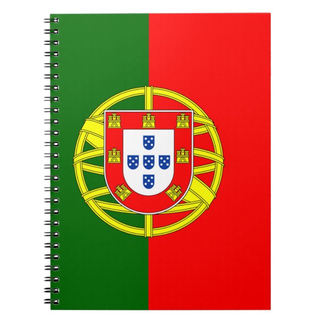 Portugal Flag Notebook (Front)