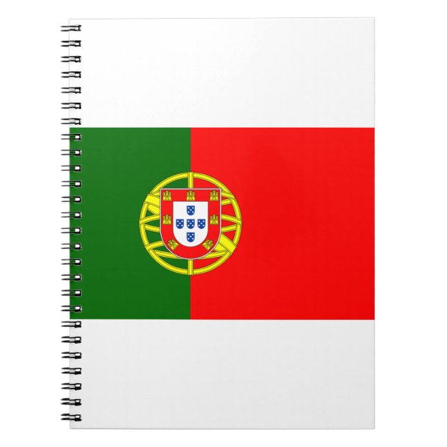 Portugal Flag Notebook (Front)