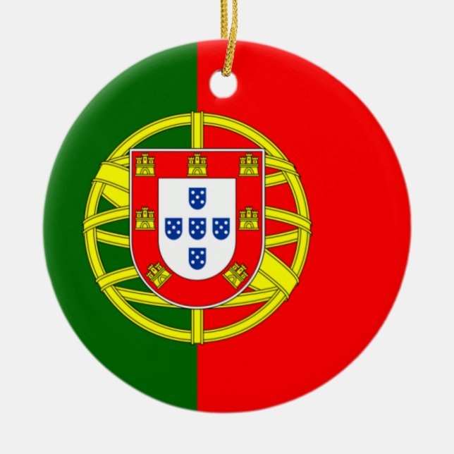 Portugal Flag Ornament (Front)