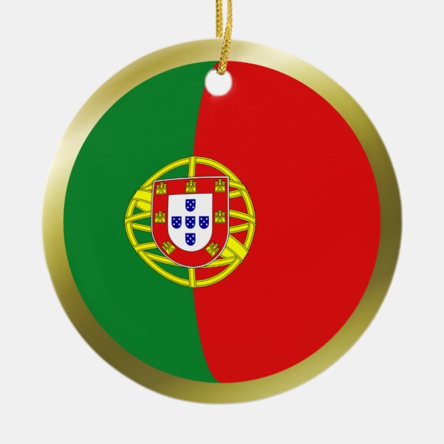 Portugal Flag Ornament (Front)