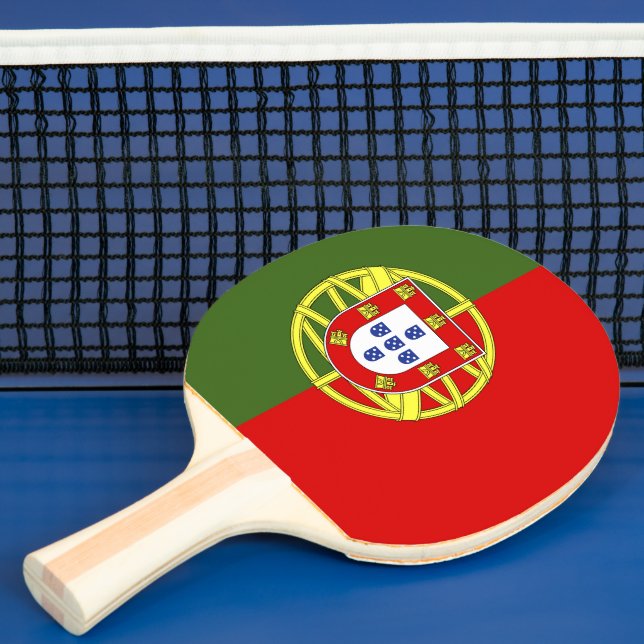 Portugal flag ping pong paddle (Insitu)