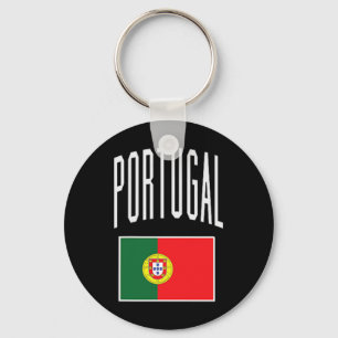 Portugal Flag Portuguese Footll Soccer Fan Men Wom Key Ring