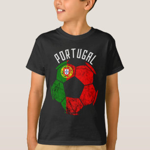 Portugal Flag Portuguese Pride Portuguese Soccer P T-Shirt