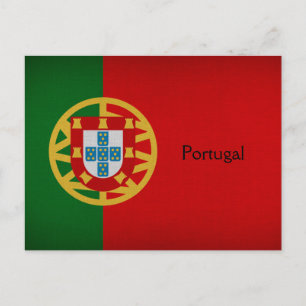 Portugal Flag Postcard