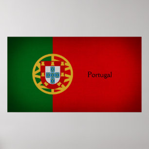 Portugal Flag Poster