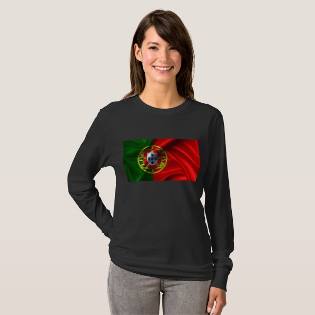Portugal flag T-Shirt (Front Full)