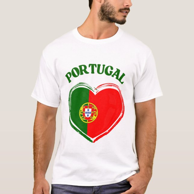Portugal flag T-Shirt (Front)